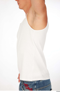 Lyle casual dressed upper body white tank top 0003.jpg